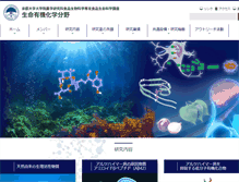 Tablet Screenshot of orgchem.kais.kyoto-u.ac.jp